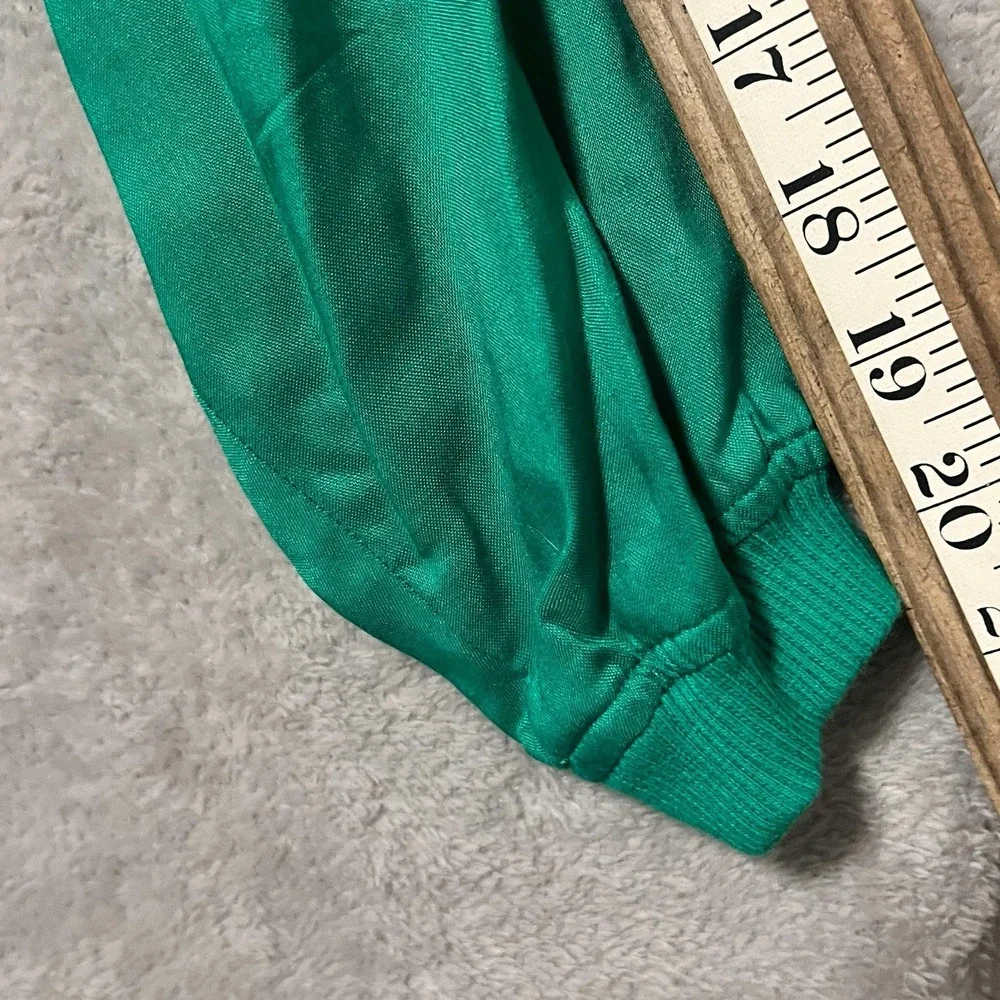 Lauren Alexandra Sport Green 100 Rayon Polo Shirt Women Small Vintage EUC Collar